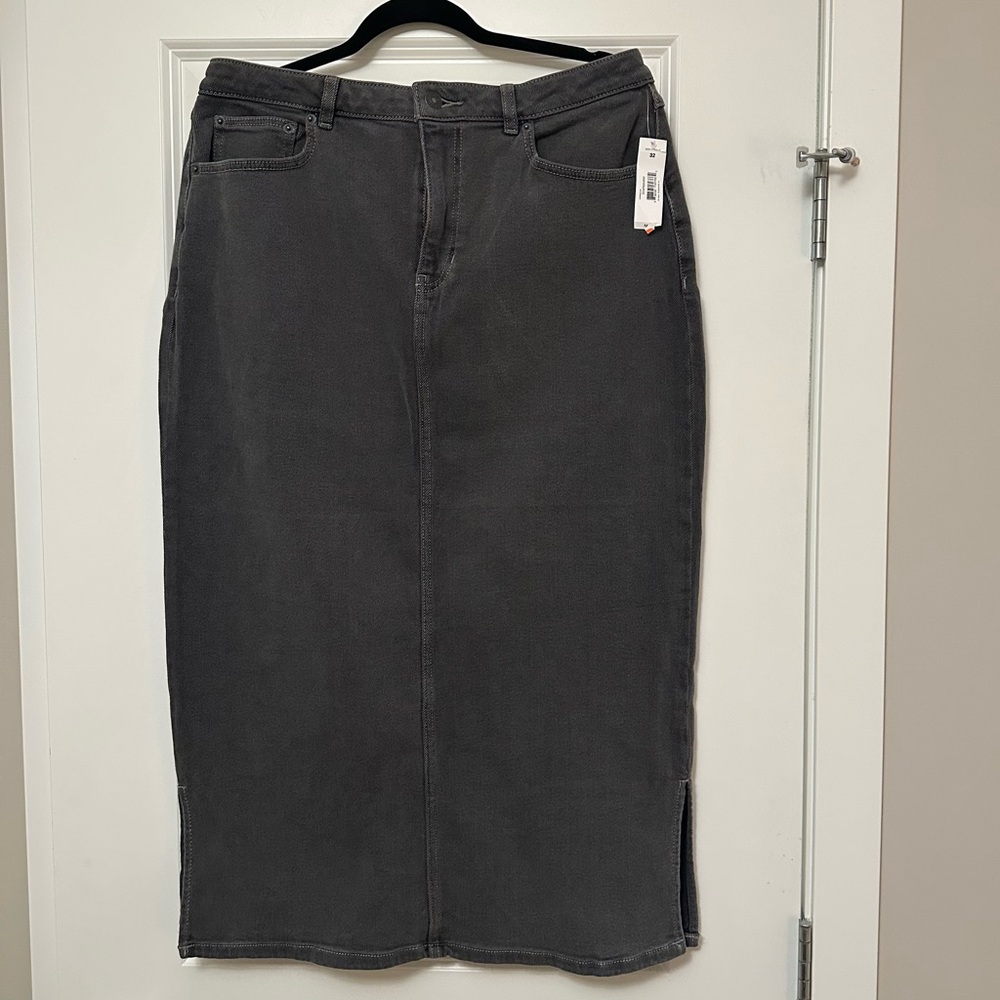 Joe Fresh Denim Midi Skirt